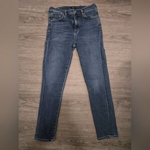 Womens Citizens of Humanity Classic Blue Denim Jeans